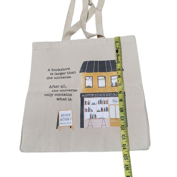 Brenda Novak Book Tour Reusable Canvas Bag Support Your Local Bookstore - Picture 7 of 8